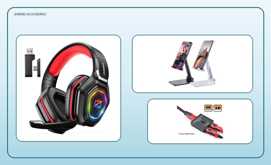Gaming Accessories department
