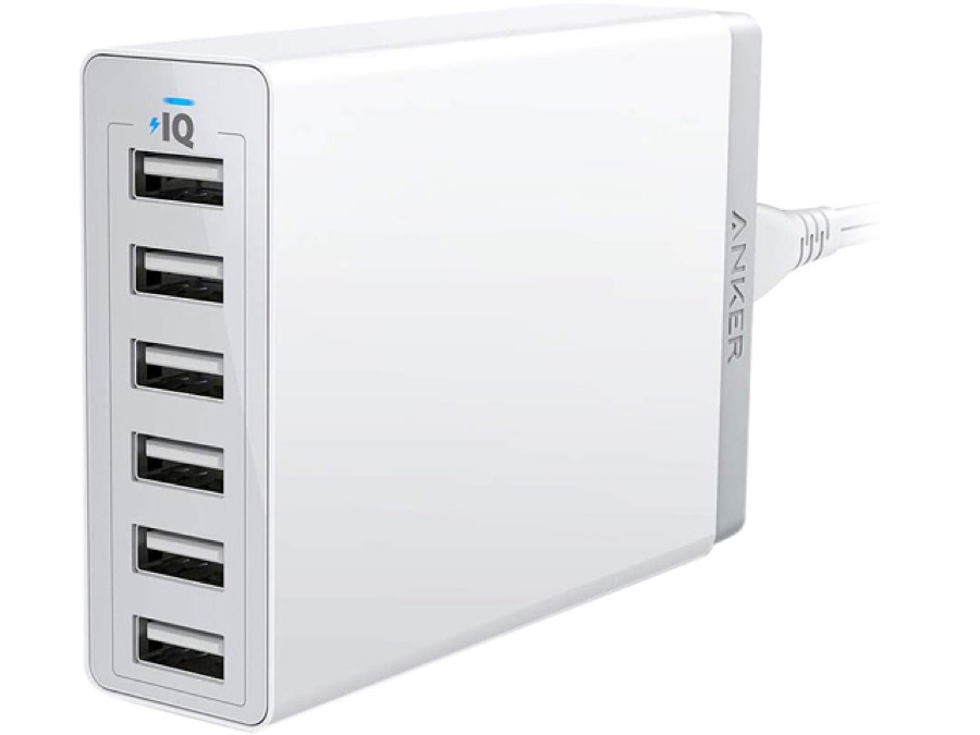 Anker Power-Routing Station - Anker 60W 6 Port USB Charging Station