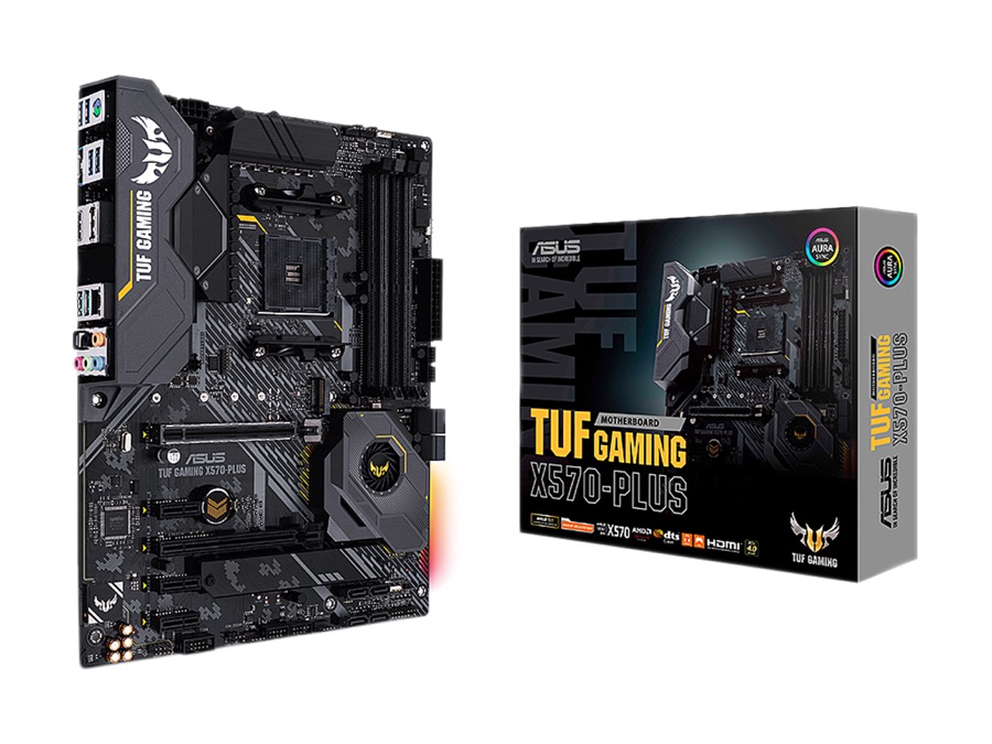 ASUS Creator Carry Support - ASUS AM4 TUF GAMING X570-Plus ATX Motherboard with PCIe 4.0