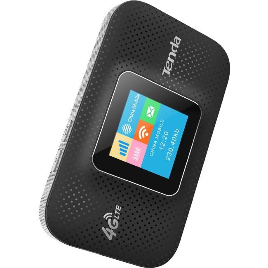 Tenda Route-Ready Travel Tech - Tenda 4G185 Wi-Fi 4 IEEE 802.11n Cellular Modem/Wireless Router