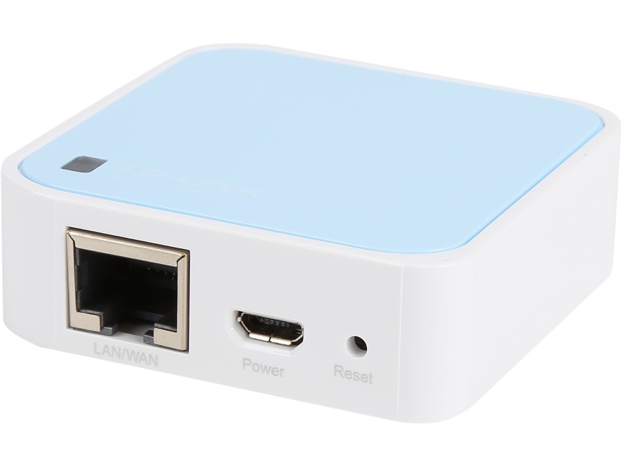 TP-Link Route-Ready Travel Tech - TP-Link N300 Wireless Portable Nano Travel Router(TL-WR802N)